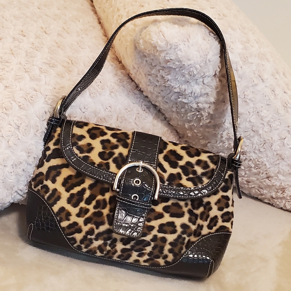 Leopard Print Purse